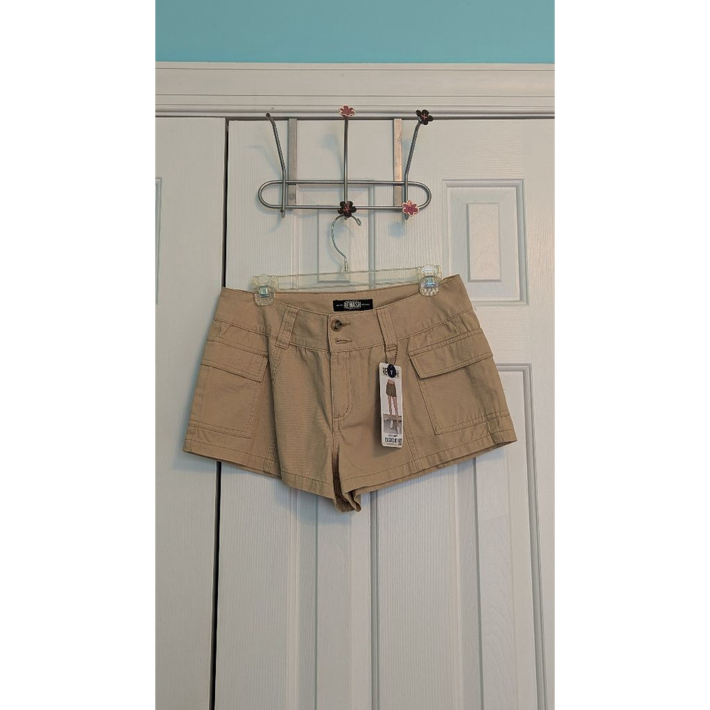 Women's Rewash Shorts, Size 7, Khaki